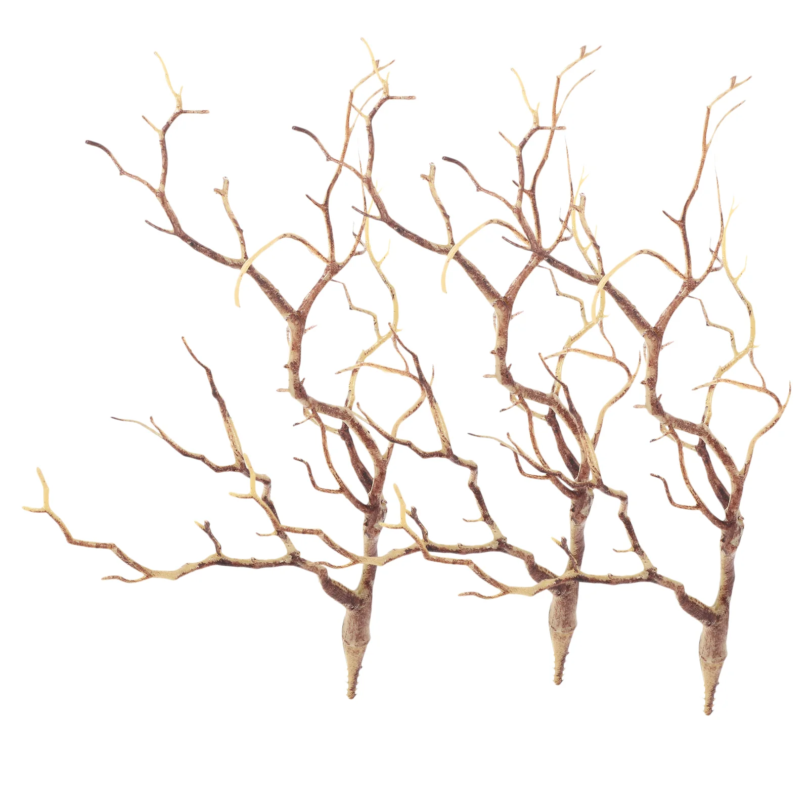 3 Pcs Boho Decor Vase Branch Artificial Fake Branches for Decoration Birch Christmas Office