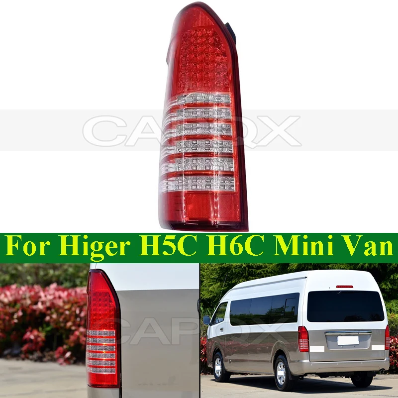 CAPQX Rear Bumper Tail Light Tail Lamp For Higer H5C H6C Mini Van Rear Taillight Taillamp Brake Light Rear Turn Light