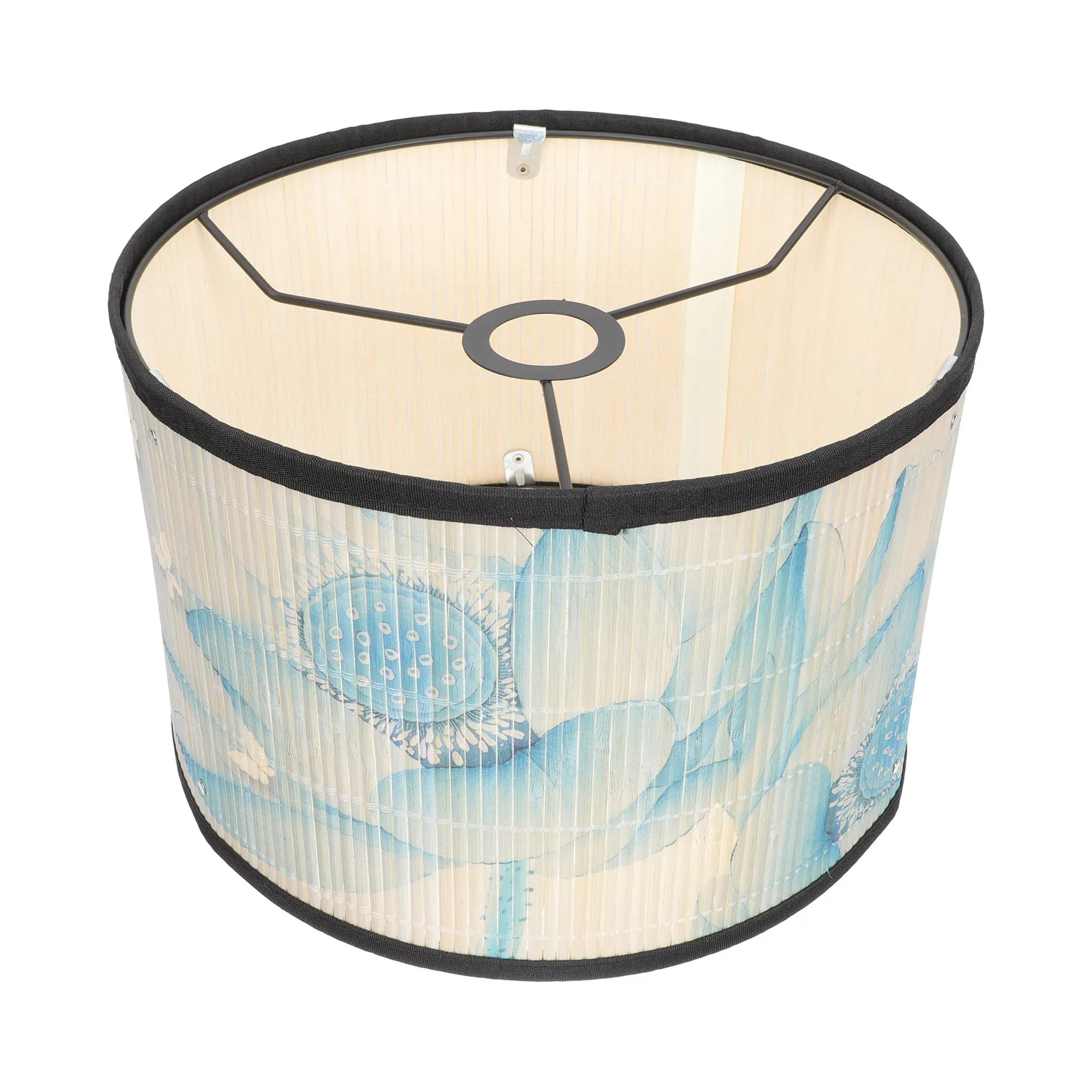 

Bamboo Lampshade Retro Style Durable Reusable Artistic Light Cover Home Decor Ceiling Light Shell Lamp Accessory
