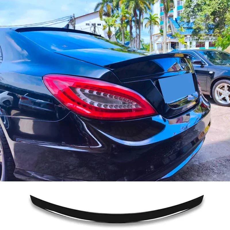 

New! Glossy Black Spoiler for Benz W218 CLS Rear Wing CLS350 300 260 2012-2017 Year ABS Plastic Accessories