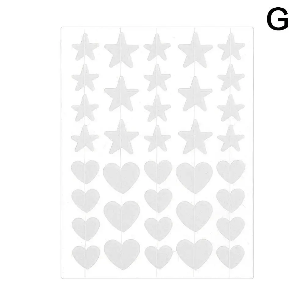 1 Sheet Of 36PCS Star Pimple Patch Acne Colorful Invisible Acne Removal Skin Care Stickers Concealer Face Spot Beauty Makeup Too