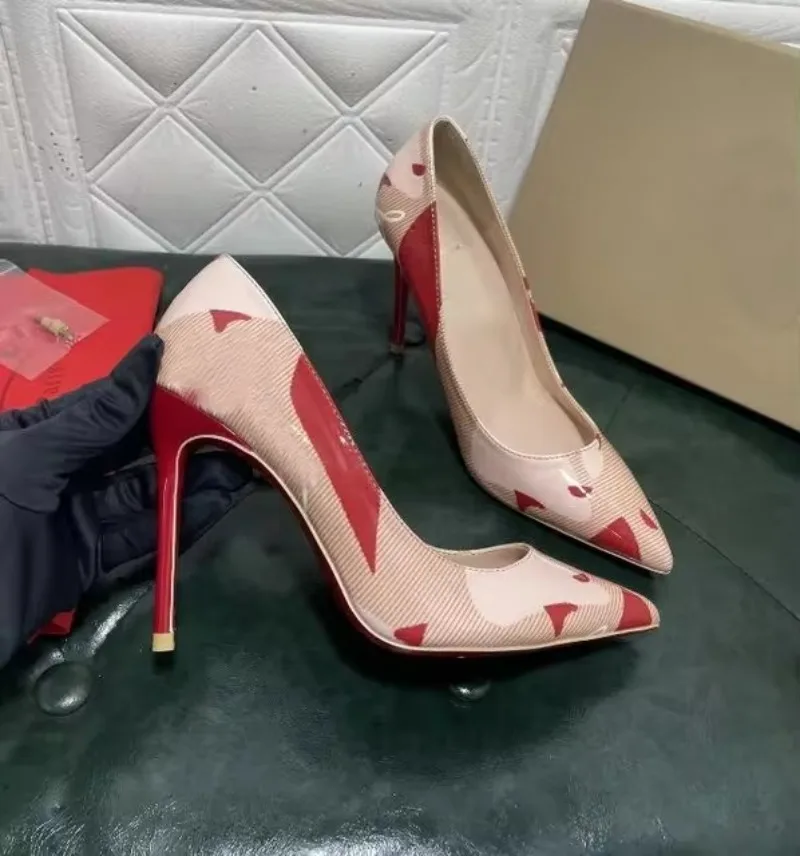 

Basic Wave Shoes New Classic So Kate Pumps Red Pointed Bottom High Heels Women Shoes Woman Ladies Patent Leather Wedding Shoes