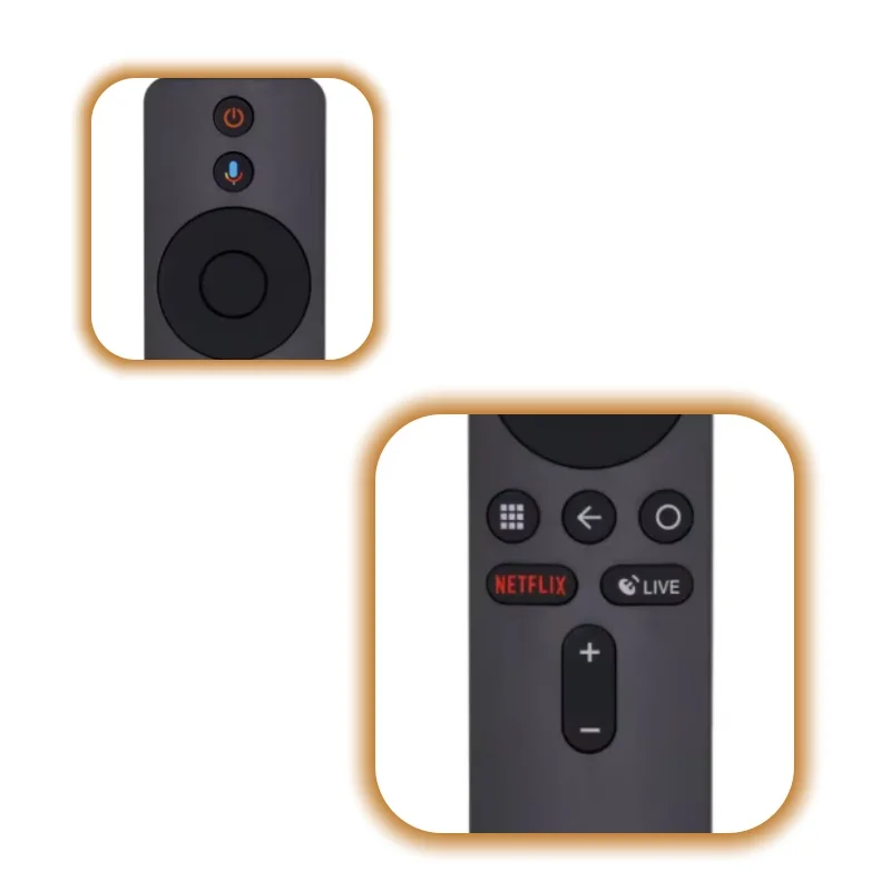 

XMRM-006 Bluetooth Voice Remote Control Replacement for Mi Box S MDZ-22-AB/24-AA Compatible with Google Assistant