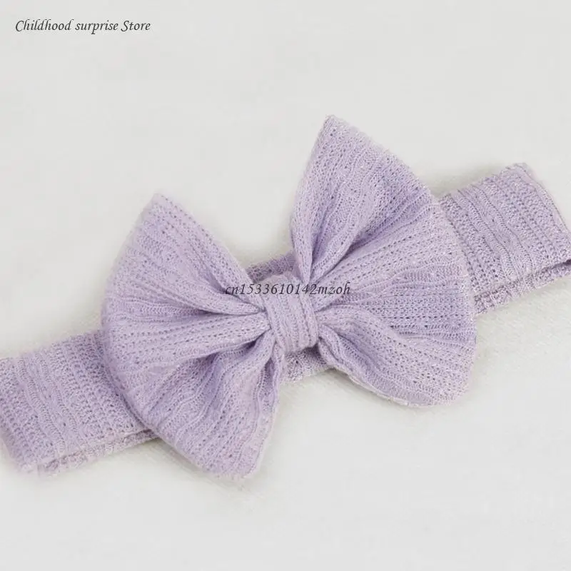 Infant Bow Headband & Swaddle Blanket Photo Posing Props Newborns Shower Gift Dropship