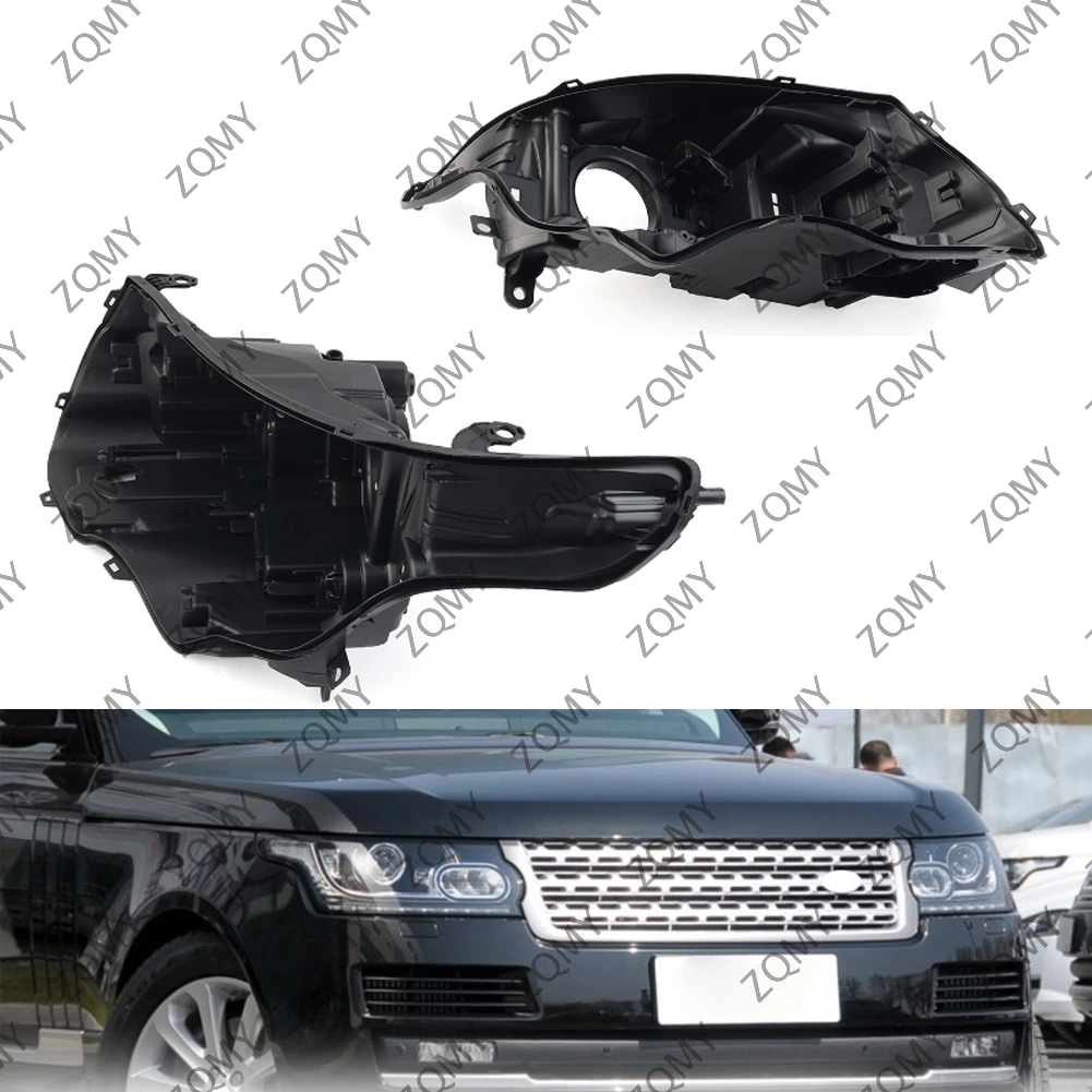 2pcs Car Headlight Bottom Base Case Housing For Land Rover Range Rover 2013 2014 2015 2016 2017