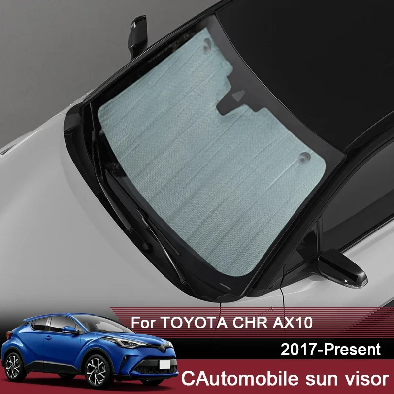 

Автомобильные солнцезащитные козырьки, УФ-защитный чехол для Toyota CHR AX10 2017-2025, оконная занавеска, солнцезащитный козырек, аксессуары для защиты лобового стекла