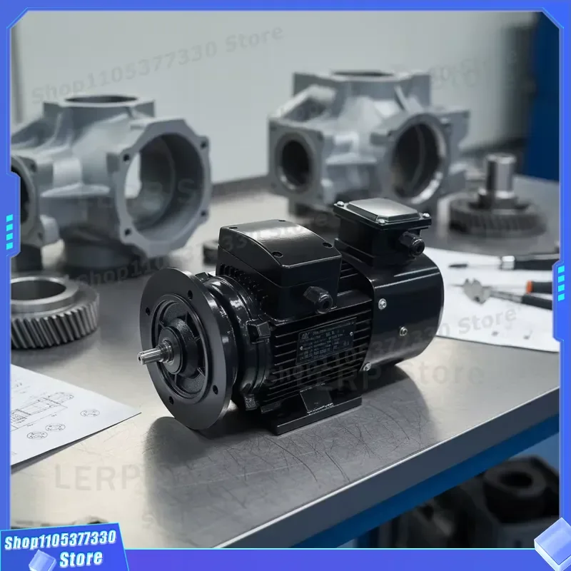 High Efficiency Gearbox Motor for R K S F Series Reducers Industrial Drive Unit Compact Design Heavy Duty Transmission System