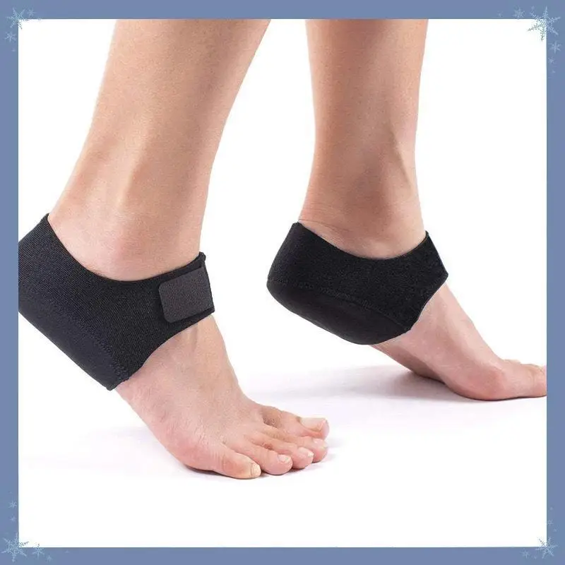 Plantar Fasciitis Heel Spur Foot Support With U-Shaped Silicone Gel Heel Cups For Heel Pain Relief Insoles For Man Woman Walking