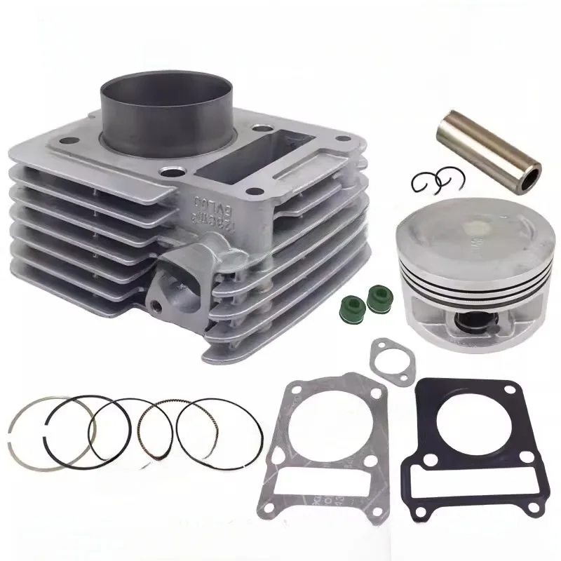 Piezas de repuesto para motor, Kit de cilindro de motocicleta de 57,4mm para Yamaha YBR150 YBR125 YBR150 XTZ 125 XTZ125 TTR125, actualización a 150cc