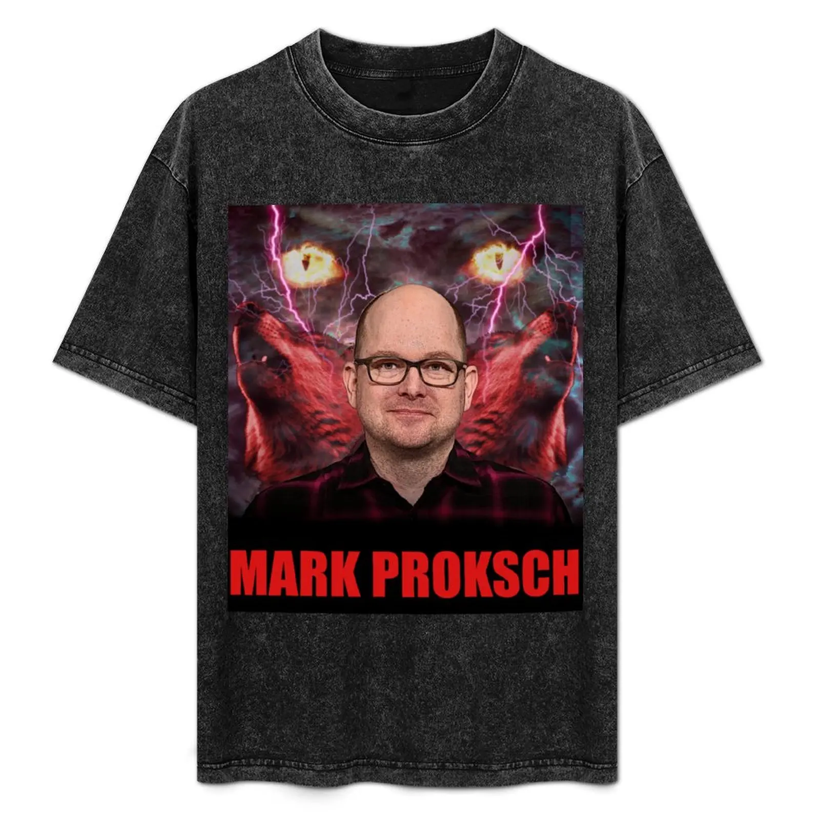 

MARK PROKSCH (BADASS) T-Shirt anime stuff cute tops sublime men tshirt