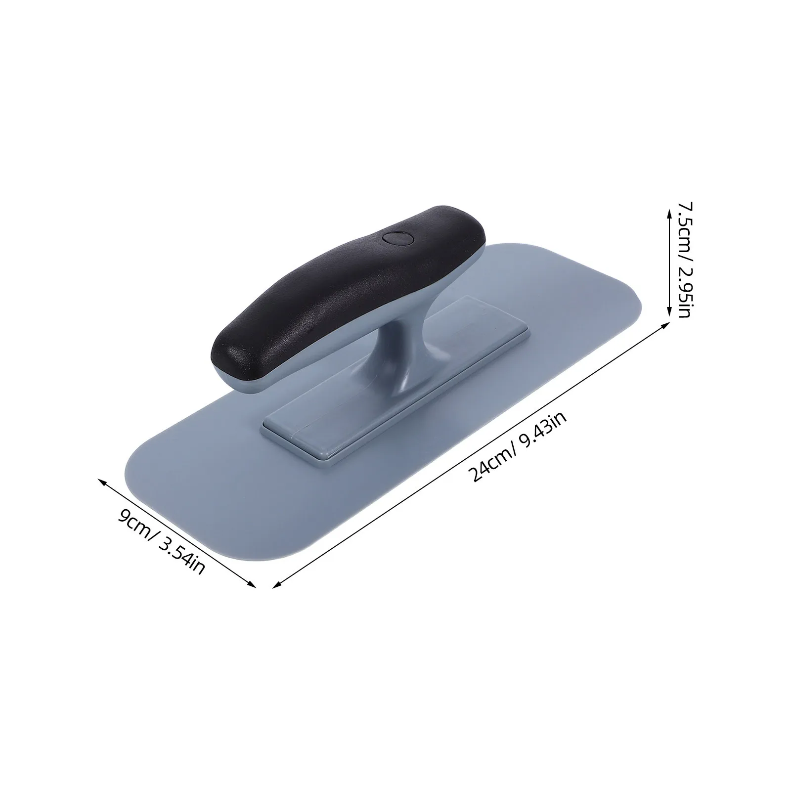 أداة تجصيص بحافة ناعمة لمجرفة التشطيب لتنعيم سطح المعجون على الحائط، أداة يدوية احترافية لتنعيم الزاوية