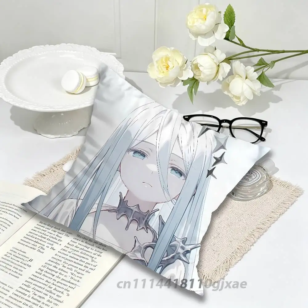 Project Sekai Y-Yoisaki Kanade Pillow Case Living Room Sofa Cushion Cover Suitable For Home Bedroom Room Decoration