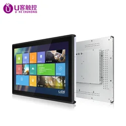 Hot Sale 7/10.1/13.3/15/17/18.5/19/21.5/23.8/32Inch IP65 Rugged Panel Mount Wall Industrial HD  LCD Touch Screen Monitor