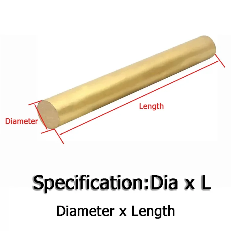 Brass Round Bar Rod 12mm 13mm 14mm 15mm 16mm 17mm 18mm 19mm 20mm 22mm 24mm 25mm 28mm 30mm 32mm 35mm