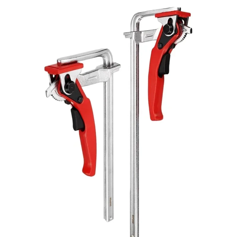 Abrazadera de rueda rápida para carpintería, carril F, abrazadera FG