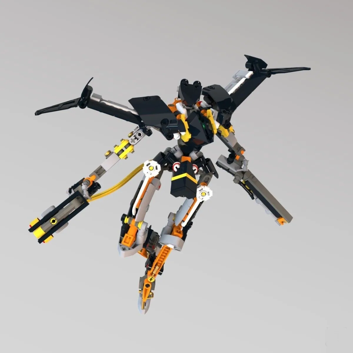 Action Figure Bausteine Modell MOC Block Kit Kinder Spielzeug Anime Figur Roboter Soilder Montieren Spielzeug Für Kinder