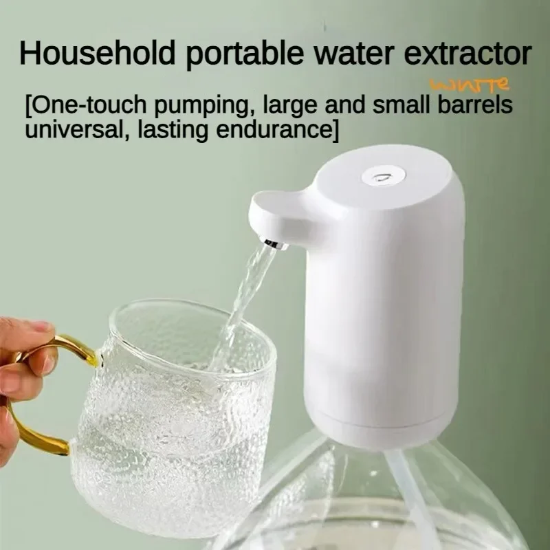 Water Bottle Pump USB Charging Automatic Electric Water Dispenser Pump Bottle Water Pump Auto Switch Drinking Dispenser