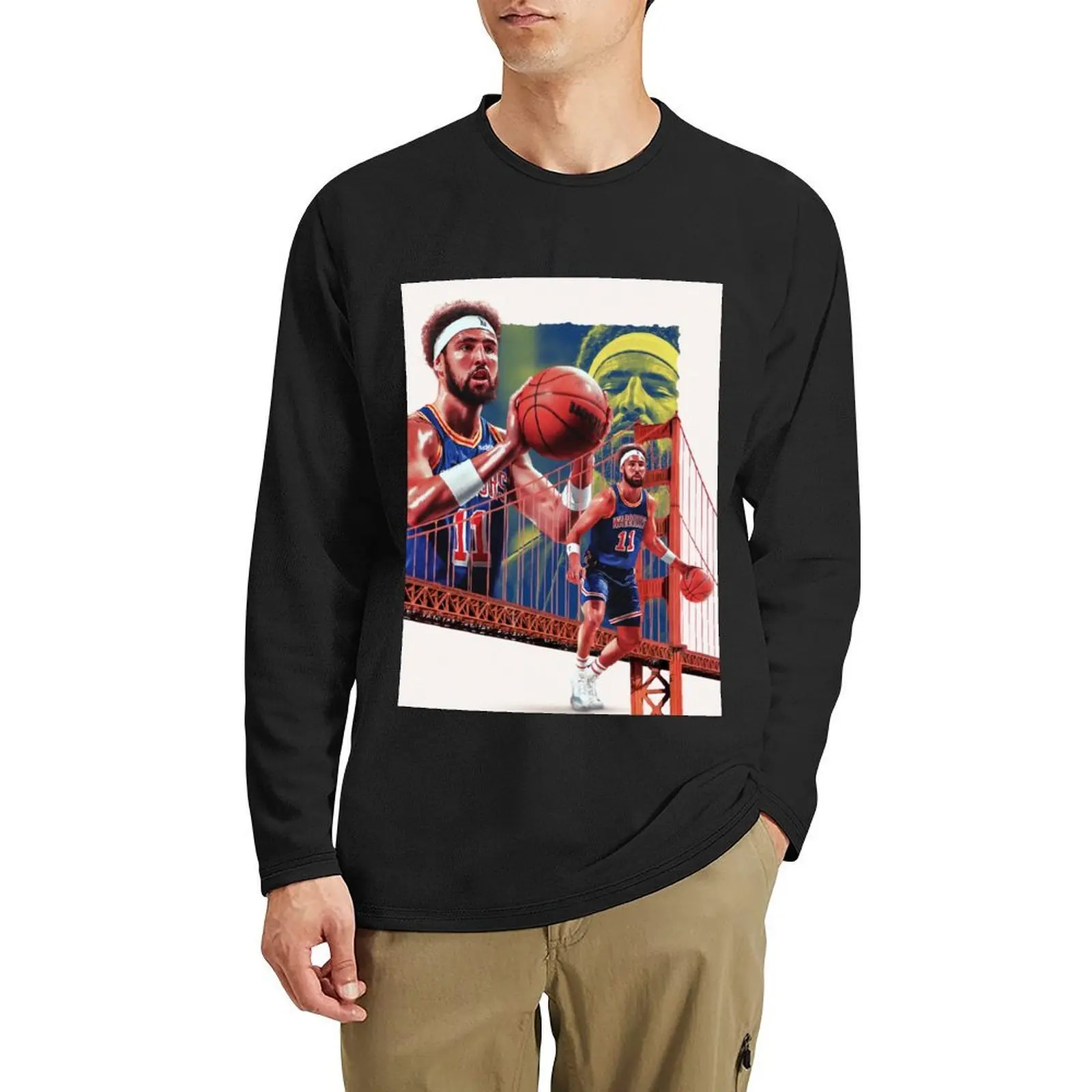 

Klay Thompson 11 Champions 2022 Long T-Shirt funny t shirts boys white t shirts hippie clothes big and tall t shirts for men