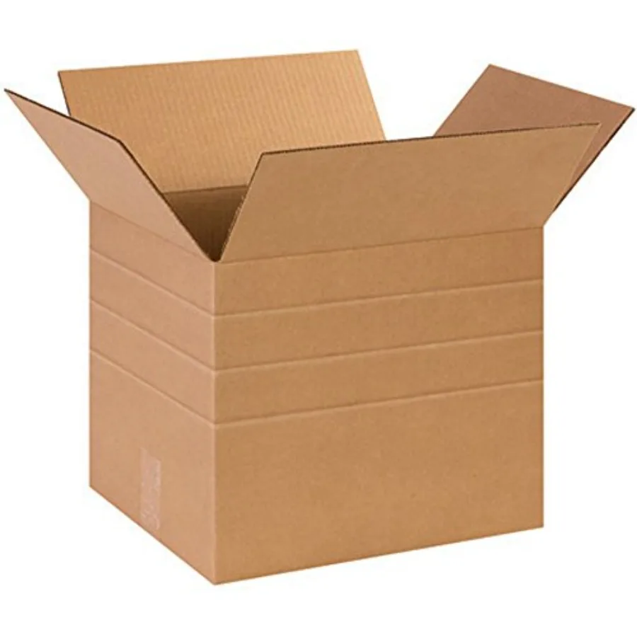 

Aviditi MD141212 Corrugated Cardboard Box 14" L x 12" W x 12" H Kraft for Shipping Packing and Moving Pack of 25