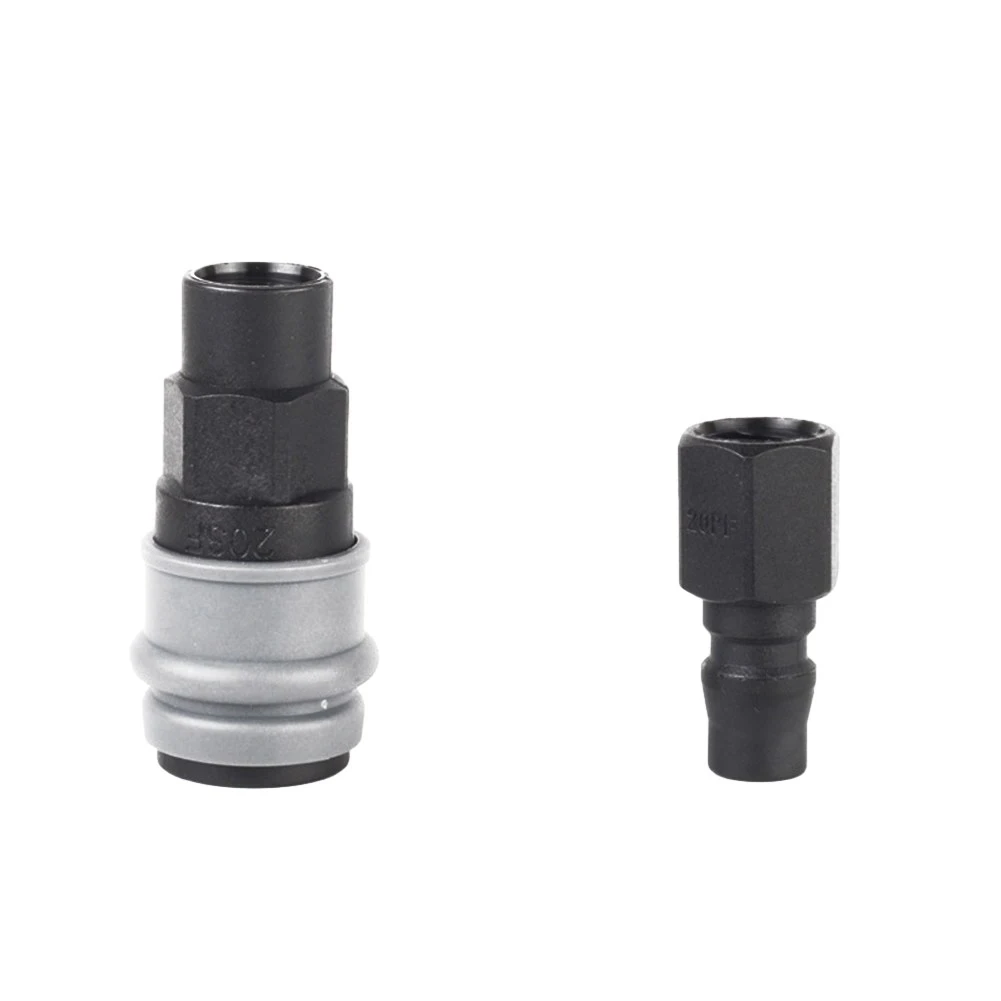 C-Type Connector Self-lock Connector Self-locking 2Pcs 8/10/12mm Compressor Pneumatic Fittings Quick Connector Brand New