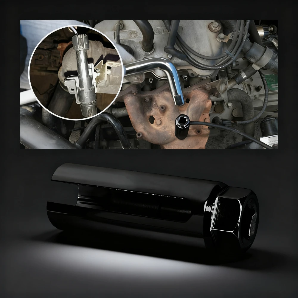 Automotive sensor sleeve tool, sensor sleeve replacement parts, sensor socket disassembly tool, commonly used in most cars
