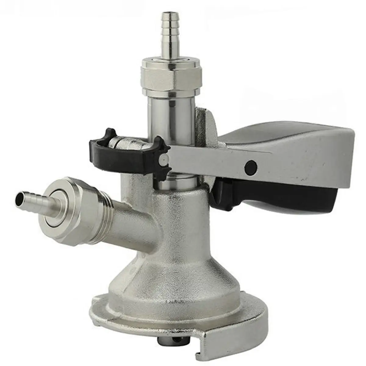 

Light Weight M Type Keg Coupler with Metal Handle, 5/8'G Beer Valve, Stainless Steel Keg Head for Bar