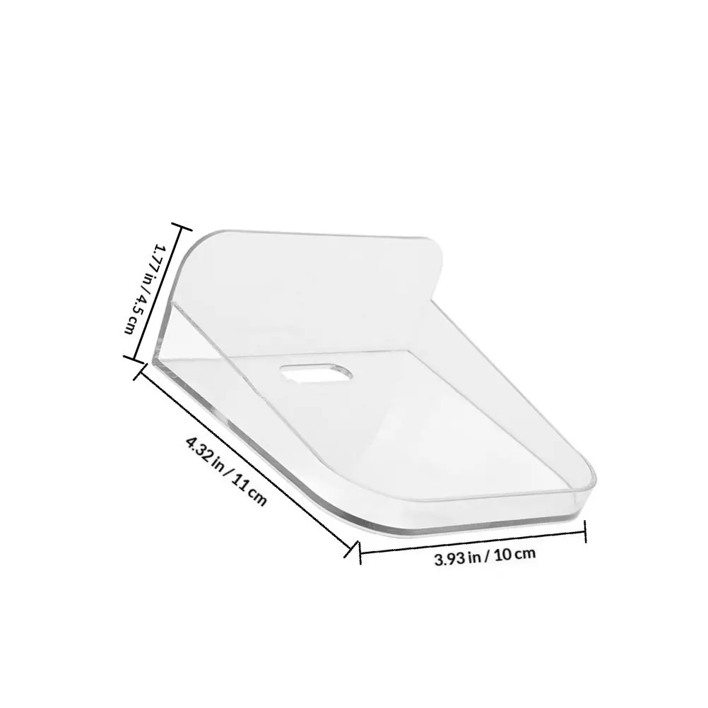 2Pcs No-Drill Transparent Camera Mount Stand Wall Mount Camera Holder Small Floating Shelves Wall Storage Small Floating Shelves