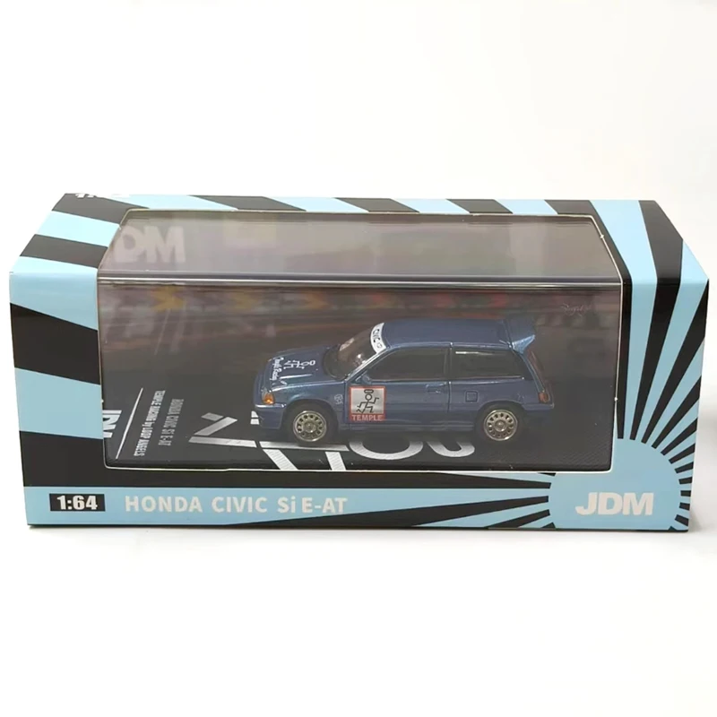 JDM1: 64 schaal CIVIC SiE-AT simulatie automodel statische collectie versierd vakantiegeschenken speelgoed