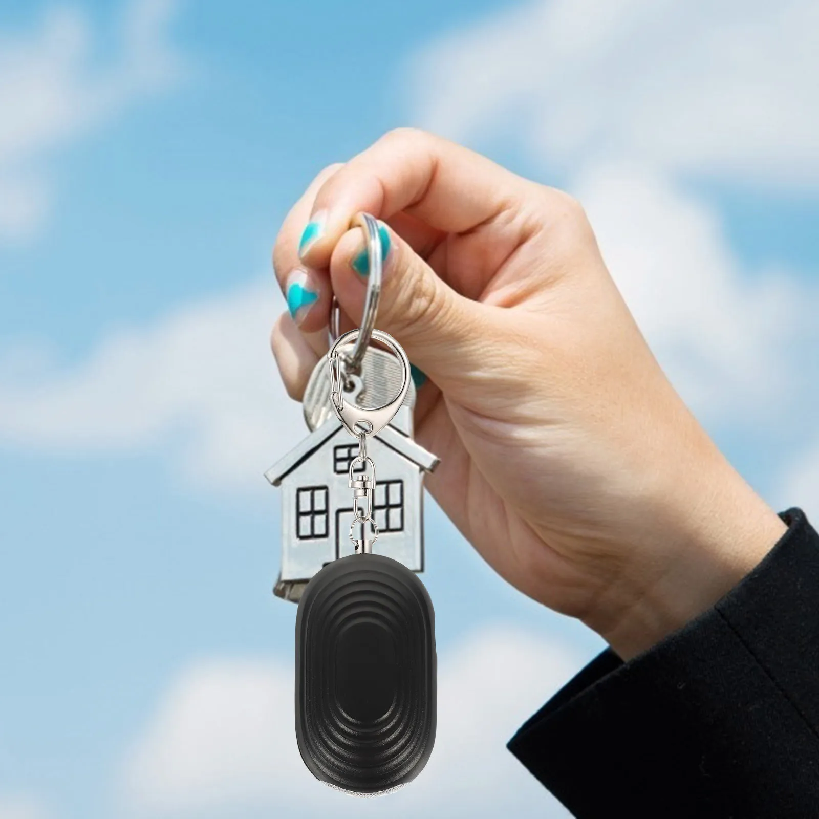 إنذار الهجوم الصوت أجهزة الإنذار الشخصية للنساء الأمن مكافحة السرقة ABS السلامة في حالات الطوارئ #6