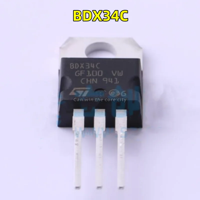 

1-100 PCS/LOT BDX34C BDX34 PNP Power transistor straight into the triode TO-220 new original in stock