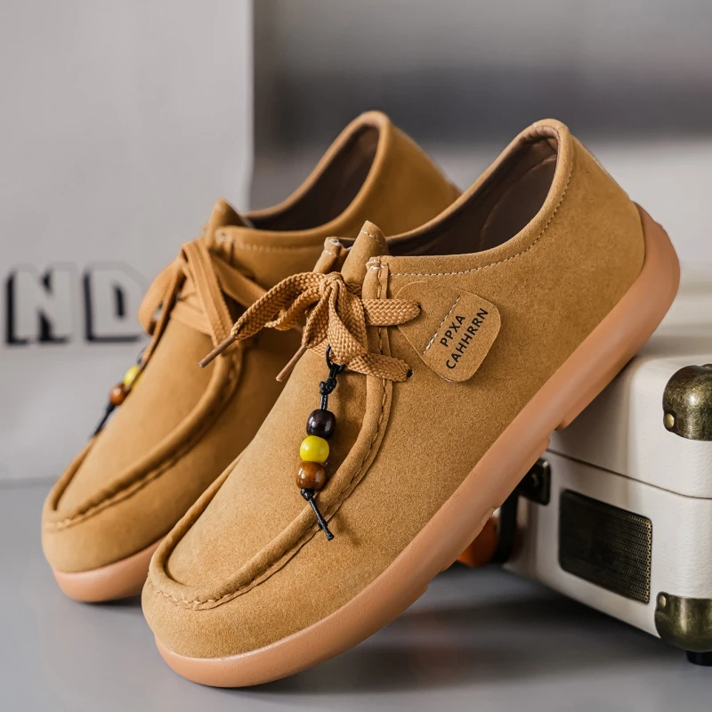 

Популярная мужская повседневная обувь в стиле ретро, дизайнерские лоферы с бусинами, мужские удобные туфли без шнуровки на платформе, мужские мокасины zapatos de hombre