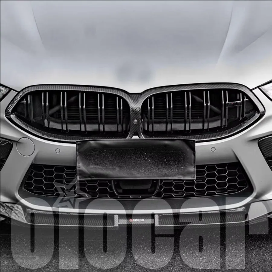 

New Product oiomotors Dry Carbon Fiber Replacement Front Grille Kit for G60 5Series