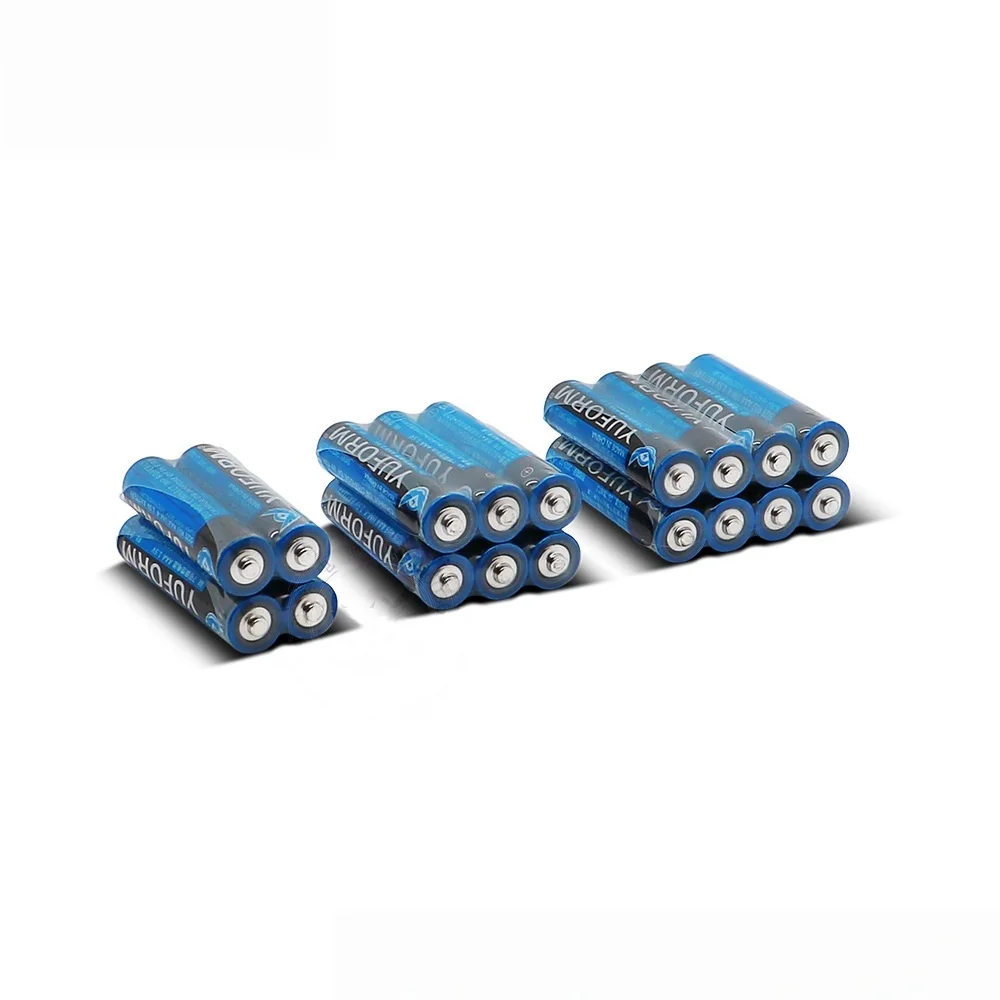 AAA Carbon Zinc Batteries 1.5V 4-32pcs, Heavy Duty & Economical for Remote, Clock, Toys, Flashlight, Razor