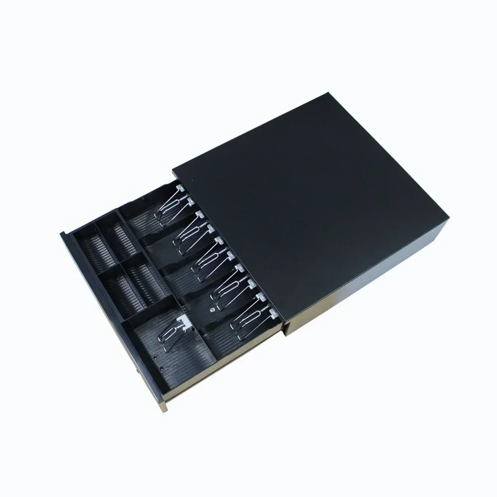 

Electronic Cash Drawer Box Case Trays Cash Drawer 4 Cash 5 Coins Y