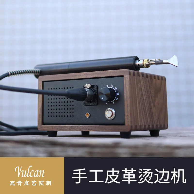 AOLIVIYA Electric Leather Edge Creaser Handmade Mozart Press Drum Finishing Tool Heater Specialty Tools