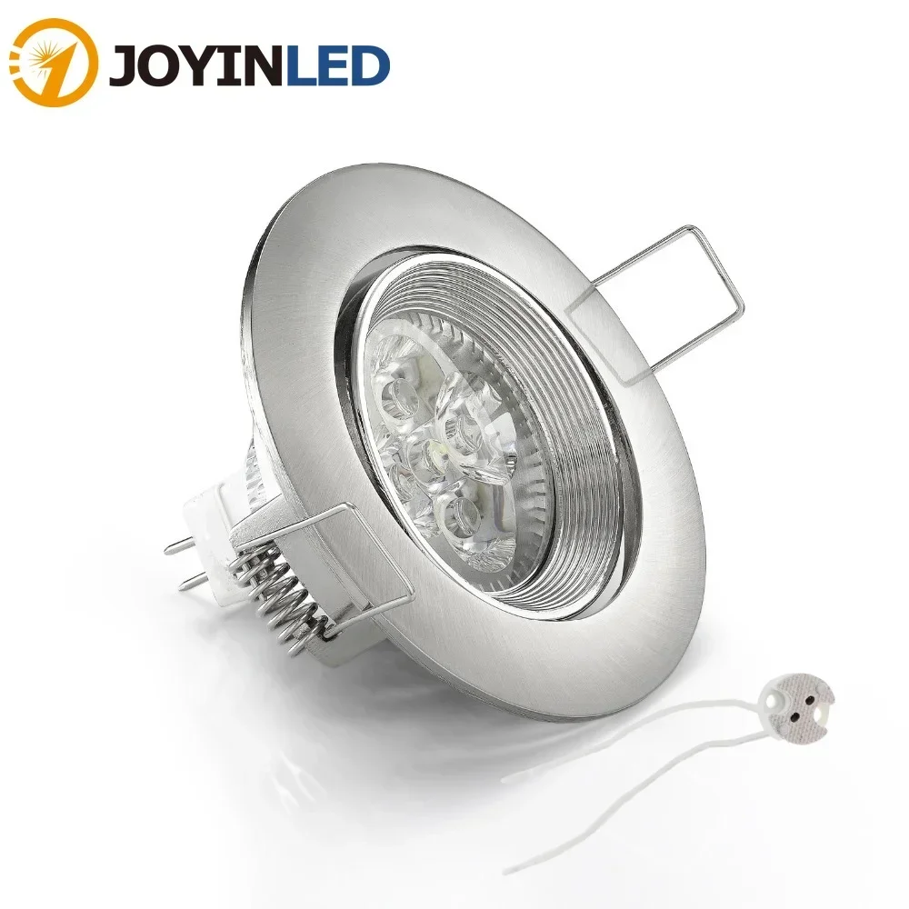 

10PCS GU10 MR16 Lampholder Downlight Fitting Adjustable Frame Housing Round White Recessed LED Ceiling Light Spotlight Fixture
