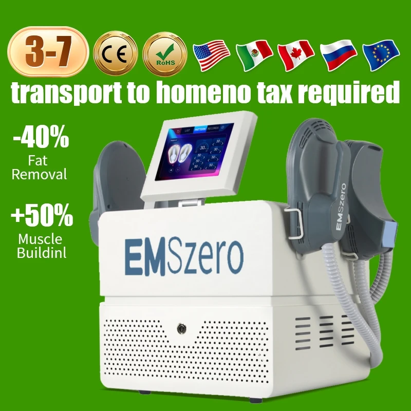 

EMSzero Neo Body Sculpting Machine Shaping 6500W 200hz 15Tesla EMS Radio Frequency RF Muscle Stimulator Device