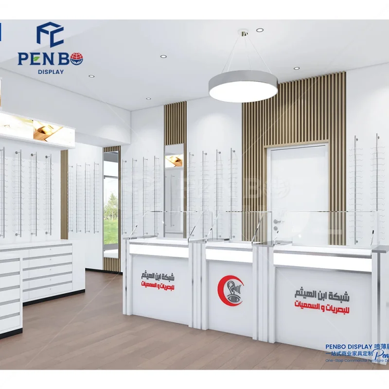 custom.Modern Interior Concept and Strategic Retail Expert Consultation and Custom Layout Turnkey Eyewear Solution