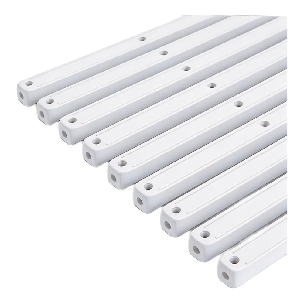 10Pcs Replacement Plastic Drawer Slides 298mm Draw Runners Set for Cabinets and Furniture with Smooth Noise Reduction Operation