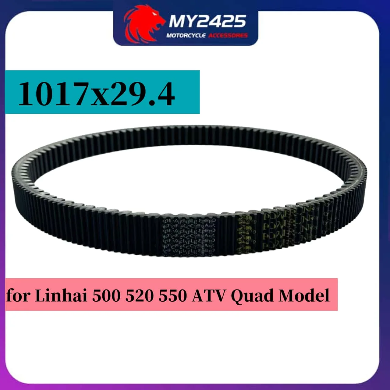 

belt Drive 1017x29.4 for LINHAI 500 520 550 ATV Quad Model 1017*29.4 Gates Original genuine accessories