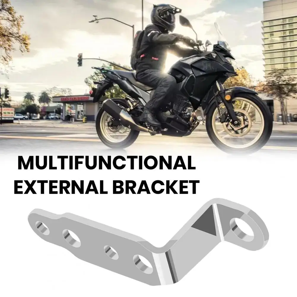 Motorcycle Bracket Durable Aluminum Alloy Motorcycle Led Spotlight Bracket Storage Rack for Easy Installation Corrosion