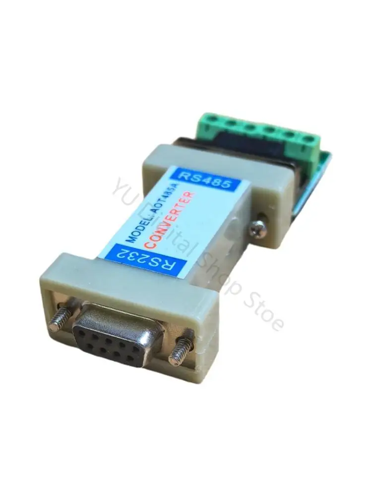 96BA Access Control Serials Interfaces Converter RS232 to RS485, DB9S to Terminals Block Adapter for Long Distances Equipment
