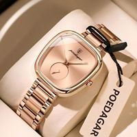 POEDAGAR Top Fashion Woman Wristwatch Waterproof Stainless Steel Quartz Ladies Watch Luxury Elegant Women's Watches Female Reloj