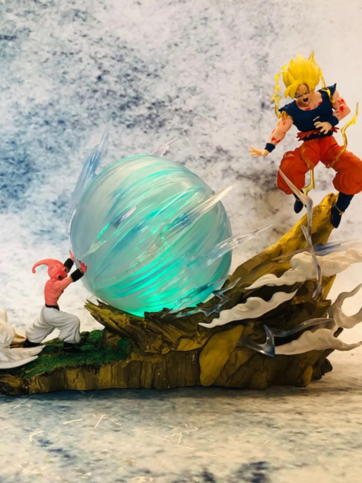 

Anime Dragon Ball Z Majin Buu Vs Son Goku Piccolo Figurine Gk Statue Pvc Action Figures Collection Model Toy For Children Gifts