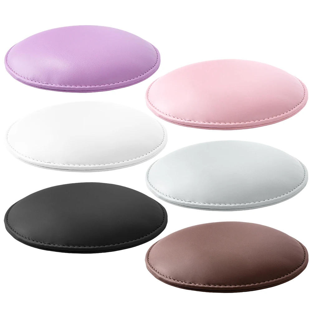 

Nail Tech Elbow Rest Round Microfiber Leather Elbow Pad Non Slip Manicure Elbow Pad Elbow Pad Cushion for Nail Salon