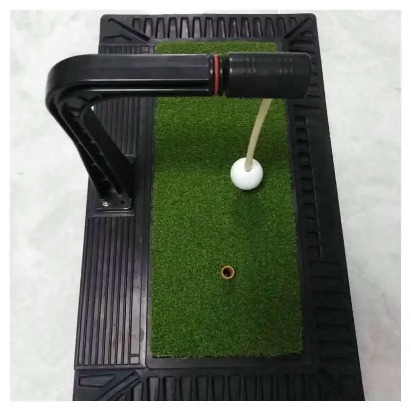 Golf swing practitioner, ranging practitioner electronics