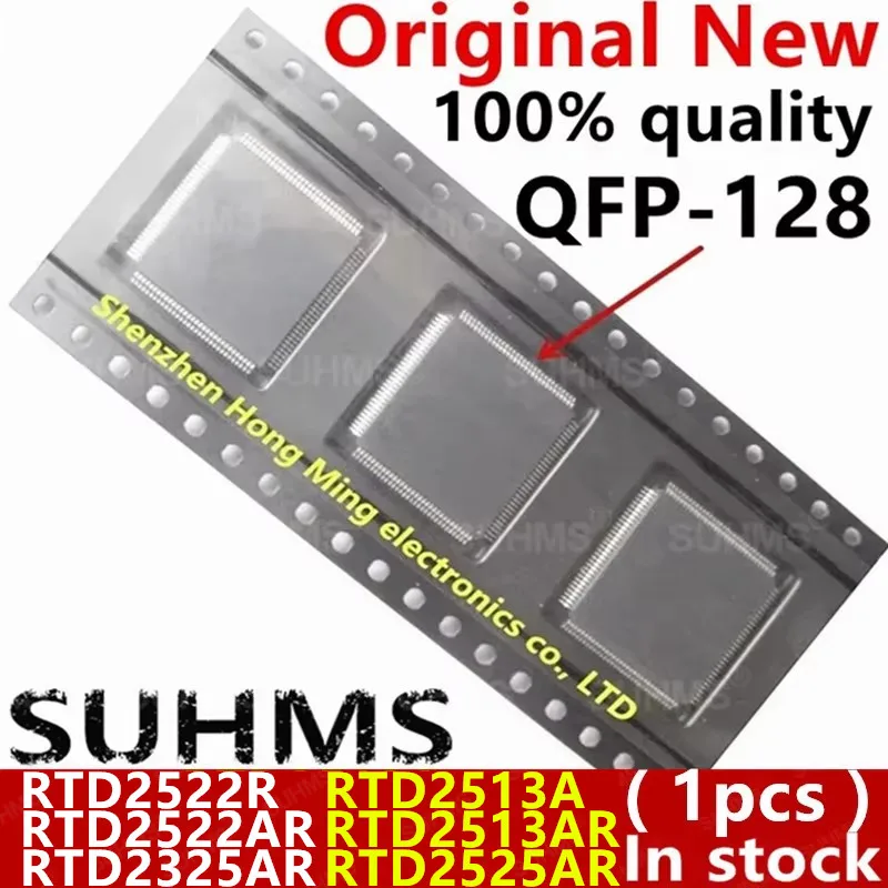(1 pièce) 100% nouveau RTD2513A RTD2513AR RTD2525AR RTD2522R RTD2522AR RTD2325AR QFP-128