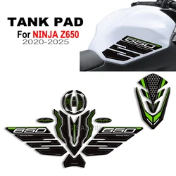 For Kawasaki Ninja Z650 Z 650 2020 - 2025 Motorcycle 3D Fuel Tank Pad Sticker Gas Cap Protection Decals Waterproof