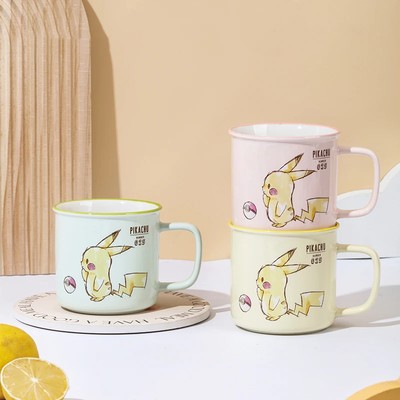 shunxiang-pokemon-copo-de-ceramica-pikachu-tres-cores-bonito-dos-desenhos-animados-caneca-de-cha-de-cafe-uso-diario-copo-para-escritorio-em-casa-anime-fa-presente-copos