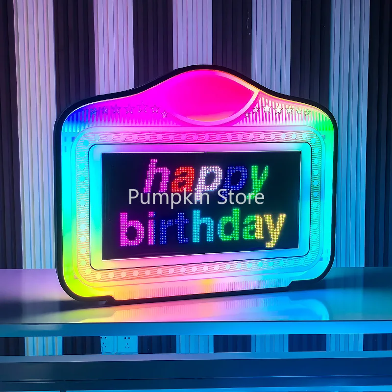 

Светодиодный экран, подсветка, ручной знак, красочный программируемый прокрутка, рекламный знак, бар, световой короб KTV, световой знак, атмосфера, текст